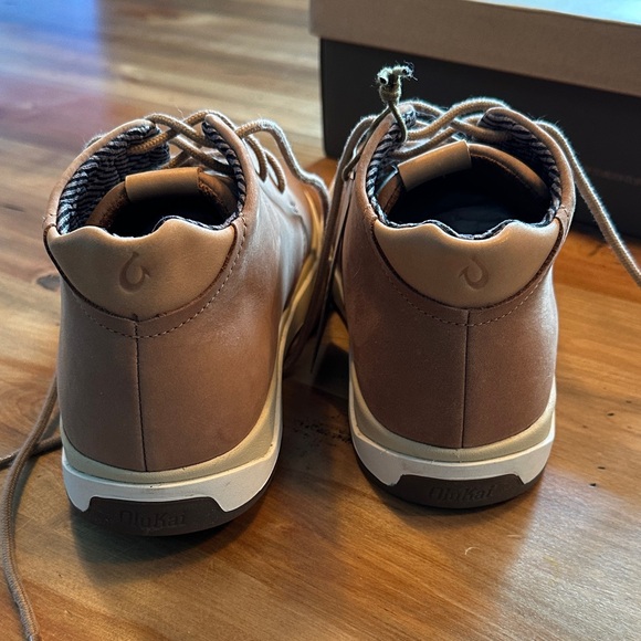 OluKai Men's Tan PAPAKU ‘ILI Boots - Picture 4 of 9